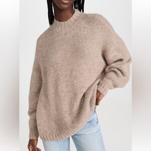 Pistola Crew Neck Sweater in Taupe